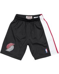 Mitchell & Ness - Swingman Road Shorts "Nba Blazers 99-00" Smshgs18249 Ptbblck99" - Lyst