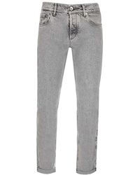 Brunello Cucinelli - Straight-Leg Denim Jeans "Stonewashed" Brun134" - Lyst