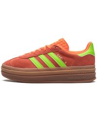 adidas - Gazelle Bold "Solar" H06126" - Lyst