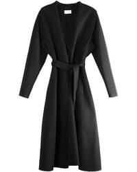The Row - Kosmo Coat 10855 W3656 Blk" - Lyst