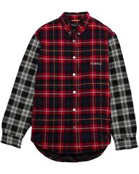 Purple Brand - Quilted Plaid Shirt P313 Qpre122" - Lyst