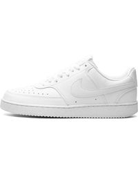Nike - Court Vision Lo Nn "triple White" Shoes - Lyst