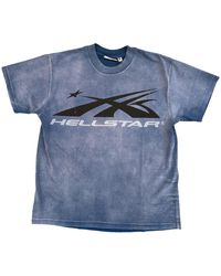 HELLSTAR - Classic Rhinestone Logo T-Shirt Hsr301" - Lyst