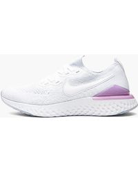 Nike Epic React Flyknit 2 Running Shoe (white) - Clearance Sale