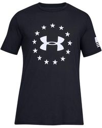Under Armour - Freedom Flag T-Shirt 1333351 001" - Lyst