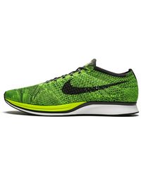 Nike - Flyknit Racer "Volt Sequoia" 526628 731" - Lyst