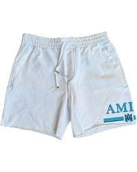 Amiri - Ma Bar Logo Shorts & Ps24Mjl031 100" - Lyst