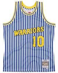 Mitchell & Ness - Nba Tim Hardaway Striped Swingman Jersey "1990 Golden State Warriors" Smjybw19047 Gswptny90Tha" - Lyst