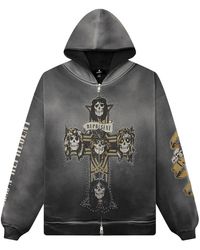 Represent - Guns N' Roses Cross Zip Hoodie "Stained" Mlm100760 04" - Lyst