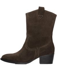 Clarks - Octavia Up Boots "Dark Suede" 26179080" - Lyst