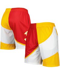 Mitchell & Ness - Split Swingman Shorts "Nba Atlanta Hawks 1986" Smsh4855 Aha86Ppprdyw" - Lyst