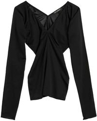 Our Legacy - Cheer V-Neck Top W4266Cbs" - Lyst