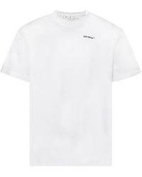 Off-White c/o Virgil Abloh - Caravag Arrow Over Short-Sleeve T-Shirt Omaa038C99Jer0050110" - Lyst