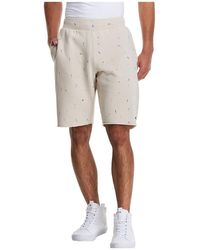 Champion - C-Life Reverse Weave Paint Splatter Shorts "Pebblestone" 825977 Azxc" - Lyst