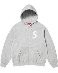 Supreme - S Logo Zip Up Hooded Sweatshirt "Fw25 - Lyst