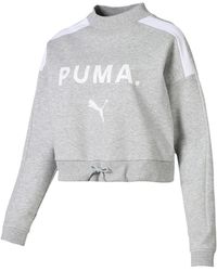 PUMA - Chase Sweater "Light Heather" 578009 04" - Lyst