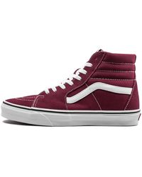 vans sk8 hi rumba red