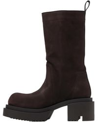 Rick Owens - Concordians Calf Pull On Bogun Boot Rp02E4834 Lwn 04" - Lyst