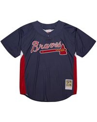 Mitchell & Ness - Mlb Chipper Jones Jersey "2007 Atlanta Braves – Abpj7106 Abr07Cjonavy" - Lyst