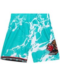 Mitchell & Ness - Team Marble Swingman Shorts "Nba Vancouver Grizzlies 1996" Pfsw1279 Vgr96Pppteal" - Lyst