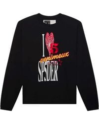Sp5der - Souvenir V2/S T-Shirt "Onyx" 698" - Lyst