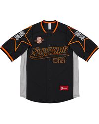 Supreme - Stars Baseball Jersey "Ss26 - Lyst