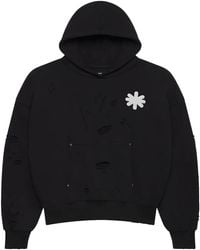 LOSTSHDWS - Distressed Classic Logo Hoodie Shdw Hood Dist" - Lyst