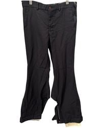 Comme des Garçons - Plus Upside Down Flare Trousers Pmp0390511" - Lyst