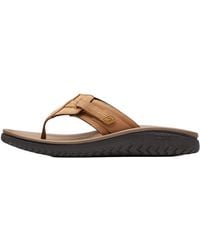 Clarks - Wesley Sun "Tan Leather" 26176990" - Lyst