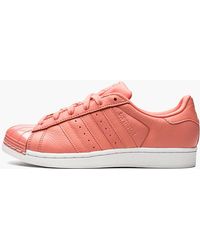 Adidas Superstar Womens Pink for Women - Up to 31% off | Lyst