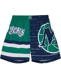 Mitchell & Ness - Jumbotron 3.0 Shorts "Nba Mavericks" Pshr4984 Dmayypppmtwh" - Lyst