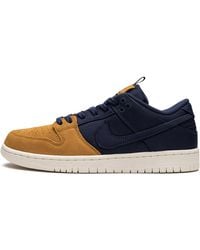 Nike - Sb Dunk Low "Midnight/Desert Ochre" Dx6775 400" - Lyst