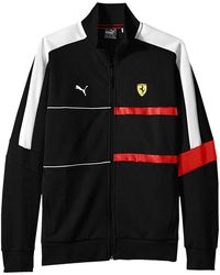 PUMA - Scuderia Ferrari T7 Track Jacket 577822 02" - Lyst