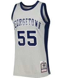 Mitchell & Ness - Ncaa Light Jersey Georgetown 1990 Dikembe Mutombo "Georgetown Hoyas" Smjy5361 Gtw90Dmochrm" - Lyst