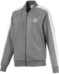 PUMA - Classics T7 Track Jacket "Medium Heather" 576661 03" - Lyst