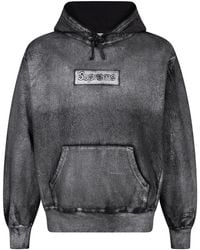 Supreme - Mm6 Maison Margiela Foil Box Logo Hoodie "Ss24" Su316" - Lyst