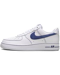 Nike - Air Force 1 '07 Lv8 Deep Royal Contrast Stitch" Hq2037 100" - Lyst