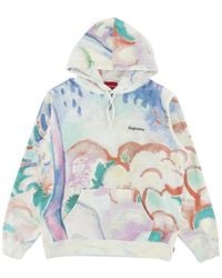 Supreme - Landscape Hooded Sweatshirt "Ss18" Su4598" - Lyst