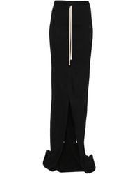 Moncler - Rick Owens Knitted Adjustable Skirt Mon41" - Lyst