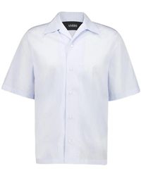Amiri - Starburst Poplin Camp Shirt "Ashley" Amstca1146 856" - Lyst