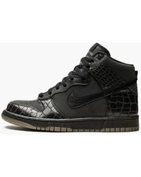 nike dunk high reflective croc