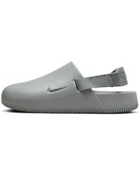 Nike - Calm Mule "light Smoke Grey" Shoes - Lyst