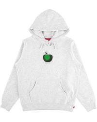 supreme hoodie apple