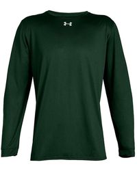 Under Armour - Locker T-Shirt 2.0 Long Sleeve Shirt "Forest Metallic" 1305776 301" - Lyst