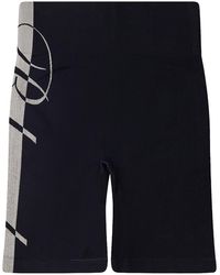 Rhude - Knit Logo Shorts 00537 20005Rctbsb Blac" - Lyst