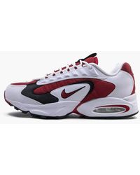 nike sb air max bruin vapor white red