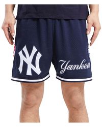 Pro Standard - Mlb New York Yankees Shorts "Midnight" Lny333053 Mdn" - Lyst