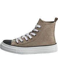 Brunello Cucinelli - Leather High Top Shoes Rosato" Brun2031" - Lyst