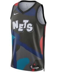 Nike - Nba Brooklyn Nets 2023/24 City Edition Swingman Jersey Dx8524 010" - Lyst
