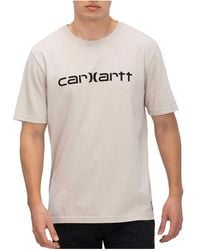 Hurley - Carhartt Lockup T-Shirt "Lt Orewood" Ck5415-102" - Lyst